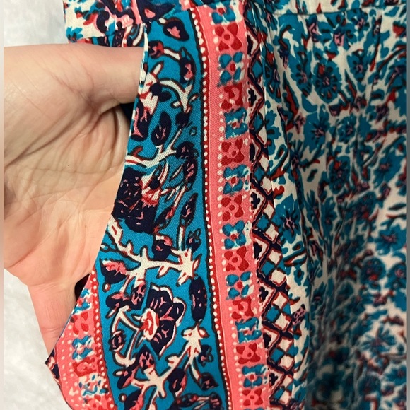 E2 Clothing Floral Print Spaghetti Strap Romper with Pockets - MED - Picture 10 of 10